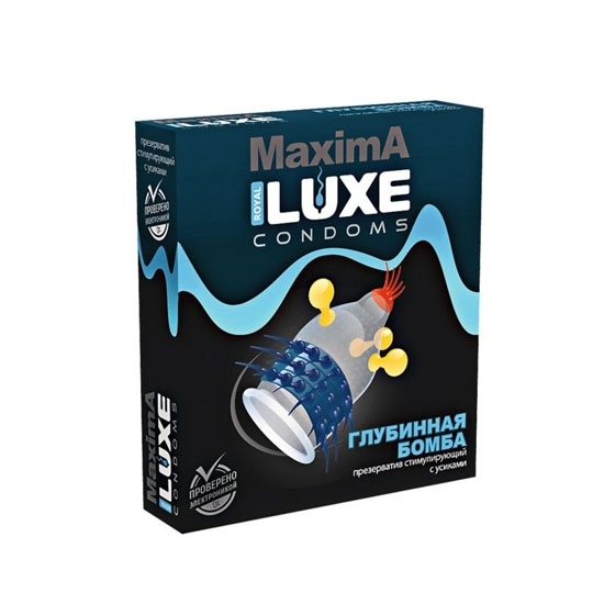 Презерватив LUXE &quot;Глубинная бомба&quot;